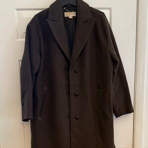 Michael Kors Chocolate Brown Coat. Size L. NWOT